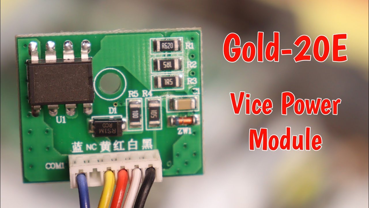 Gold-20E Power Module for 5V & 3 3V Output Modification