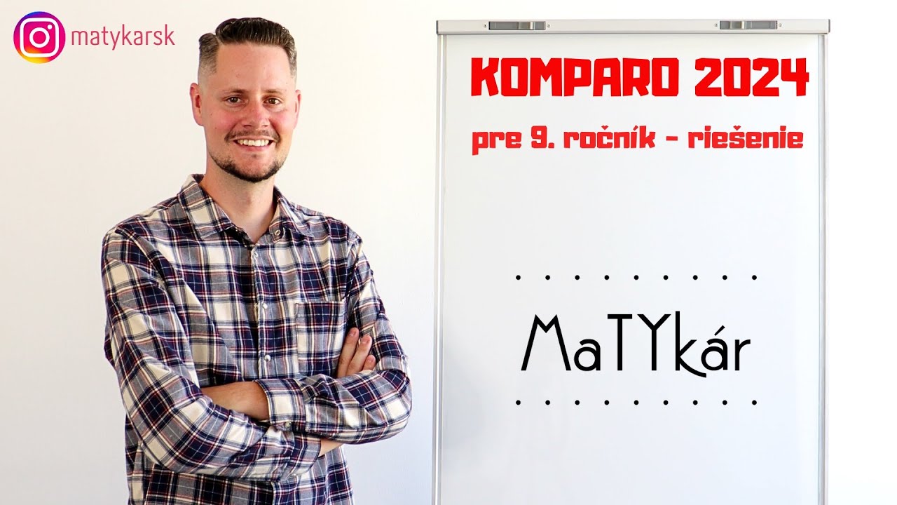 KOMPARO 2024 pre 9. ROČNÍK | riešenie testu