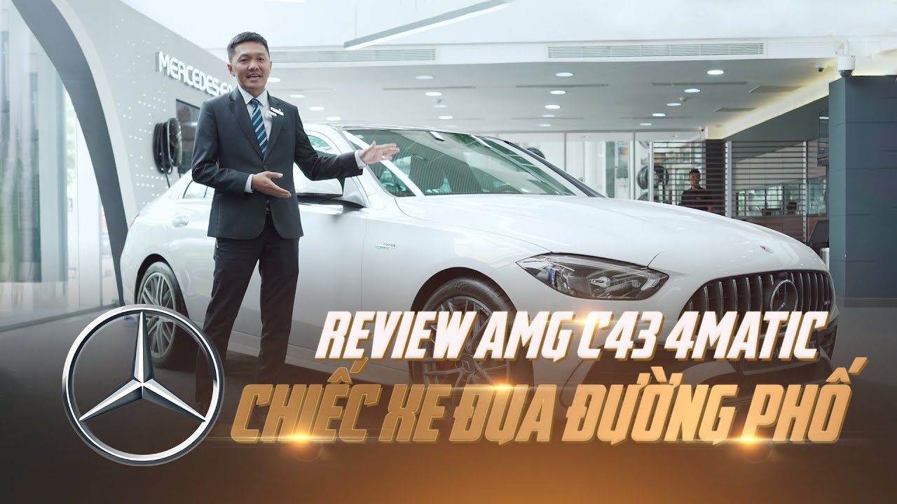 Mercedes AMG C43 4MATIC một chiếc xe cho người Sành xe | Duy quá mê mẩn vì công nghệ AMG C43