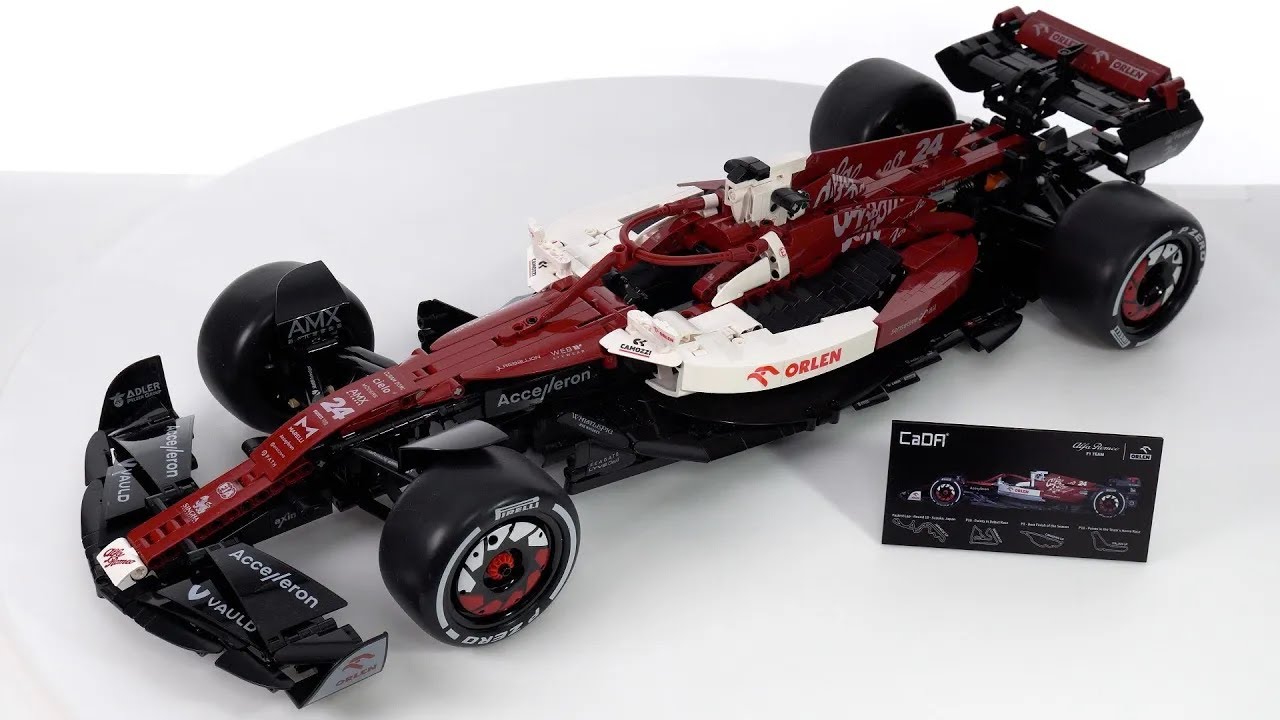 Обзор CaDA Formula 1 Alfa Romeo в масштабе 1:8! Недорогой и продвинутый, достойный конкурент Tech...