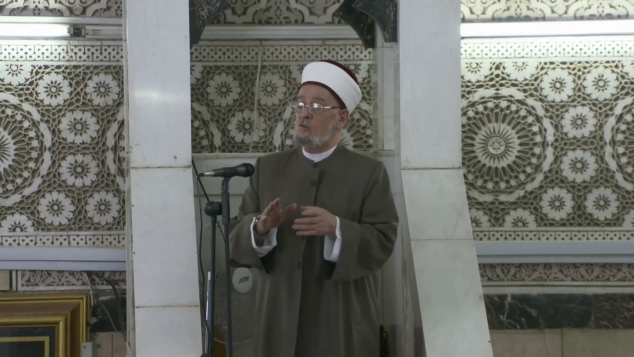 مباشر| صلاة وخطبة العيد من جامع الإمام الأعظم