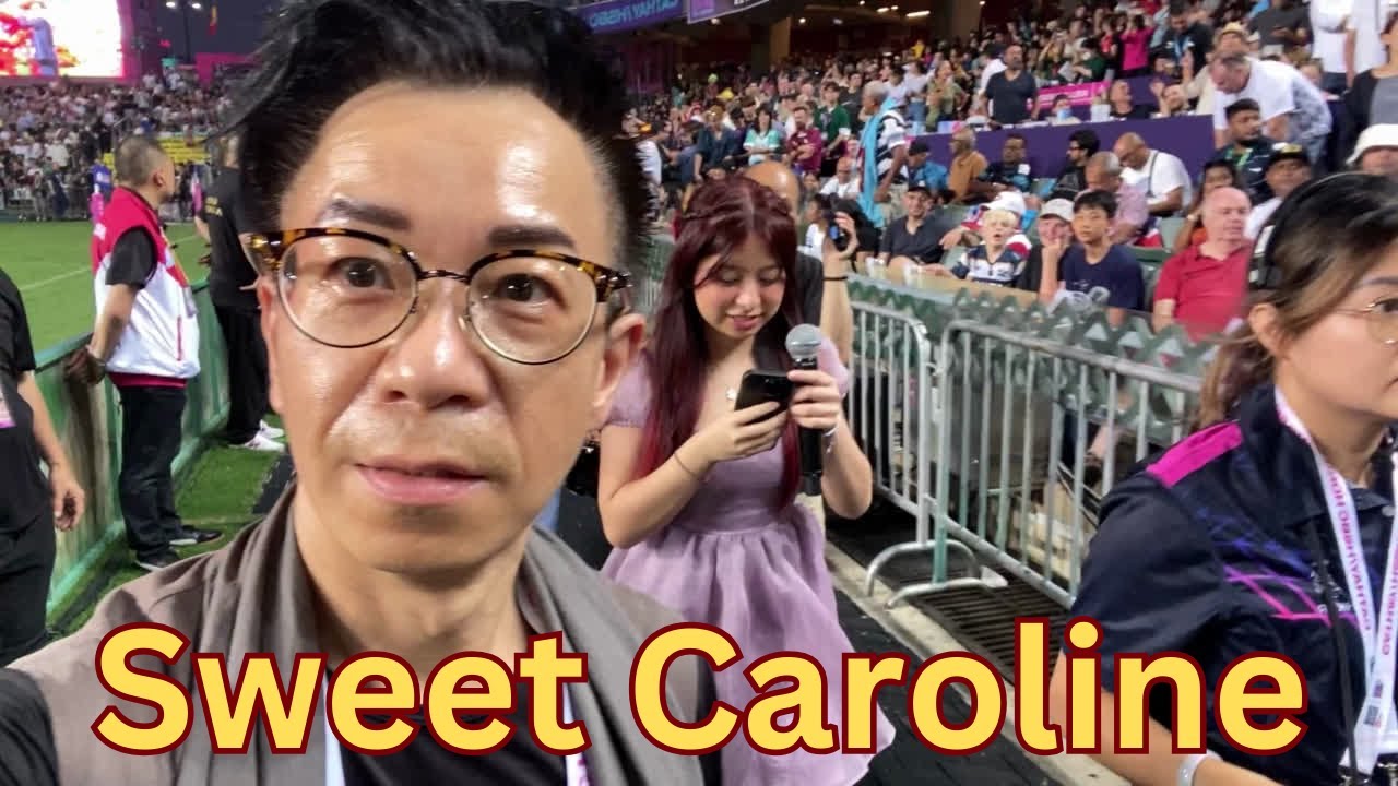 Celine Tam Stuns Rugby Fans With Live Performance Of Sweet Caroline