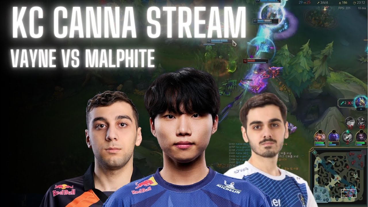 KC Canna & Vladi Duo Stream | Canna Vladi Fleshy VS Druttut Agurin Kesha | Aphelios VS Twitch |