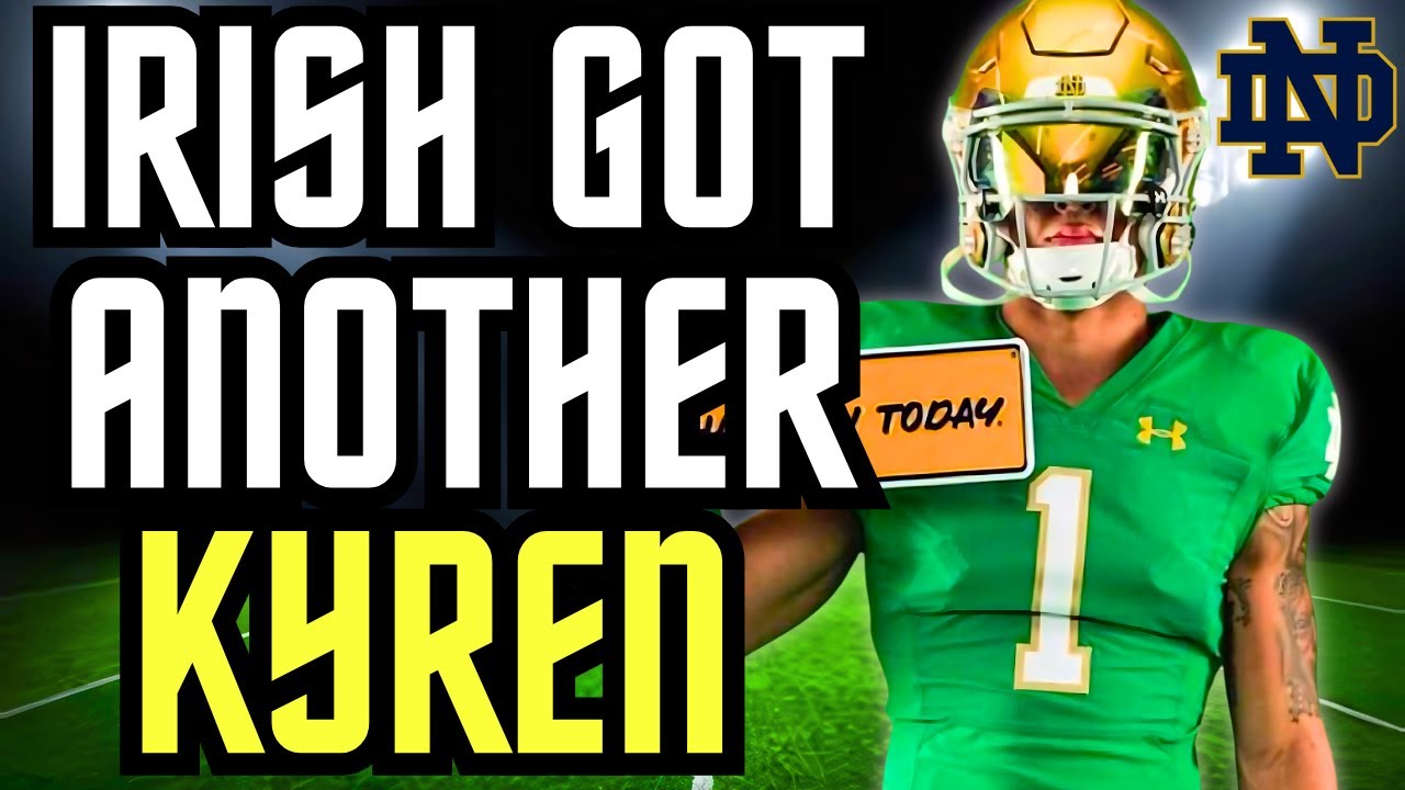 Nolan James Too SMOOTH For College Football | 4⭐️ Notre Dame Running Back - Highlights