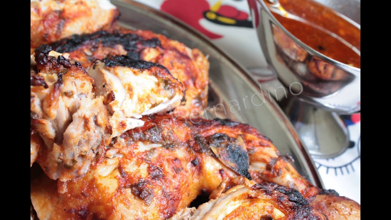 Frango Assado  com molho Especial