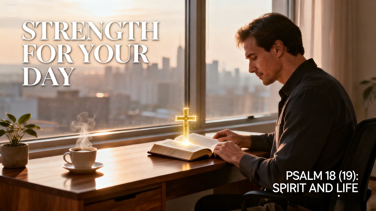 Clear Your Mind Instantly | Morning Peace with God’s Word (Psalm 19)