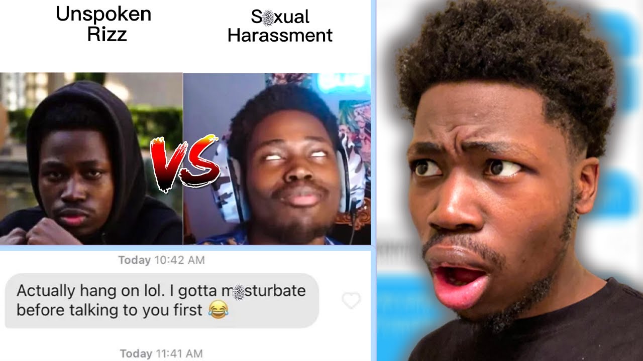 Unspoken Rizz Vs S*xual Harassment....