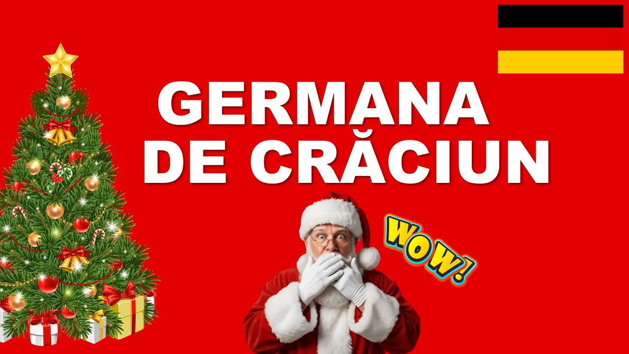 Germană pentru Începători: Cuvintele Esențiale de Crăciun 🇩🇪✨