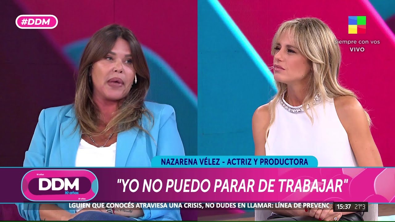 🤩 NAZARENA VÉLEZ A CORAZÓN ABIERTO: 