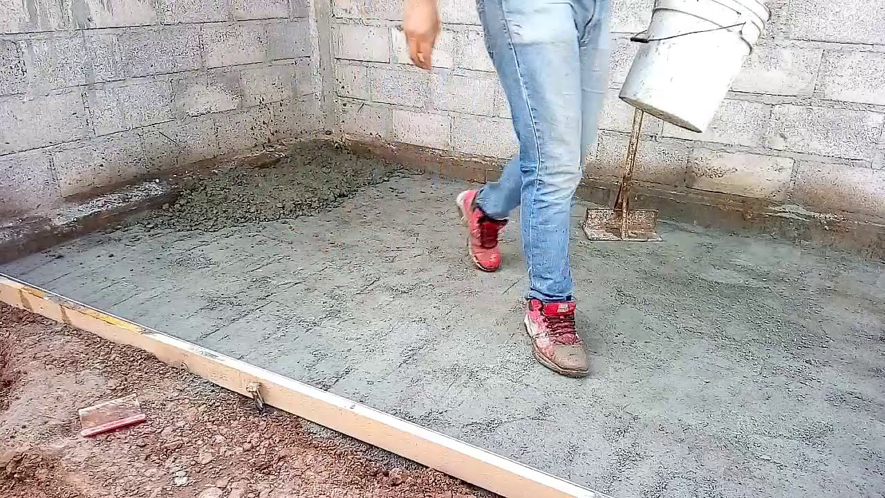 COMO NIVELAR UN PISO DE CEMENTO (EXPLICACIÓN)