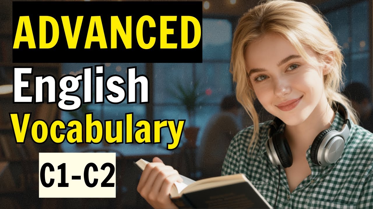 Advanced English Vocabulary Masterclass | C1–C2 Level with Real Examples