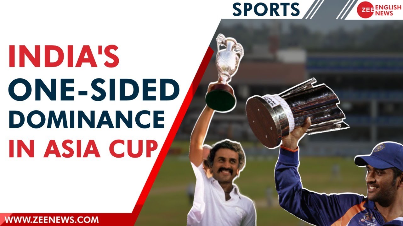 This is how India has dominated in the Asia Cup from the beginning | Zee English News