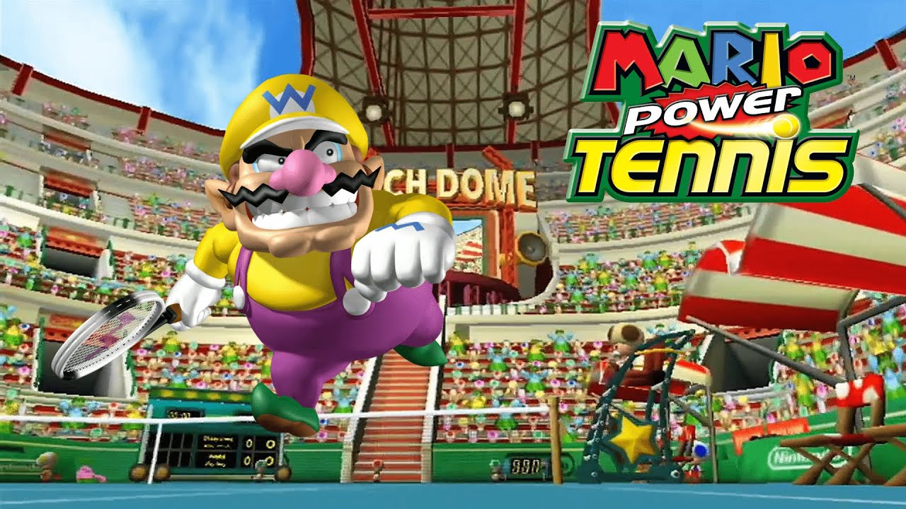 Mario Power Tennis - Wario (All tournaments)