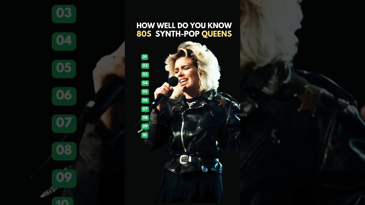 How Well Do You Know 80s Synth-Pop Queens? 🎹💃 | Annie Lennox, Nena, Kate Bush & More!