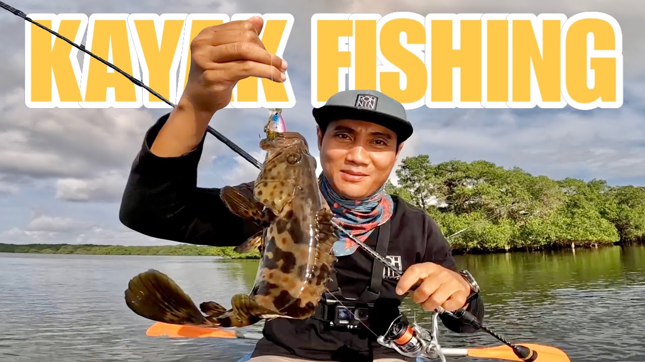MANCING CASTING ON KAYAK DI DALAM HUTAN MANGROVE ANGKER!