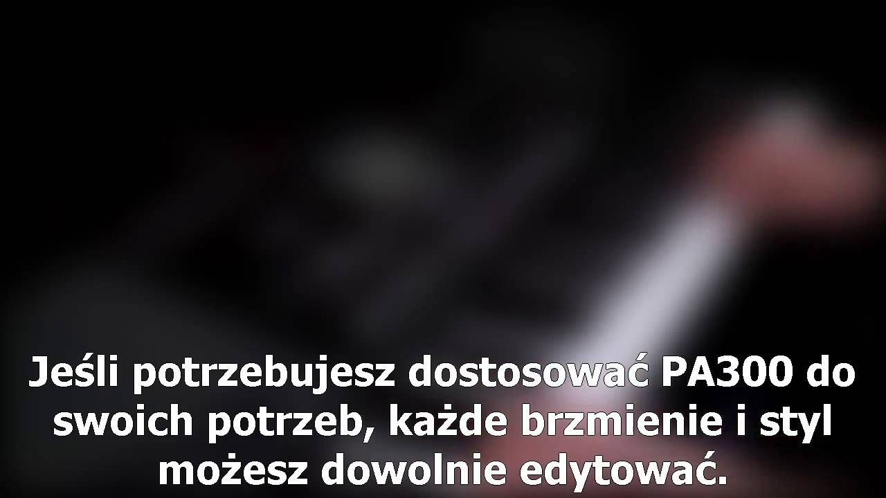 KORG PA300 - profesjonalny aranżer - najlepszy w swojej klasie!