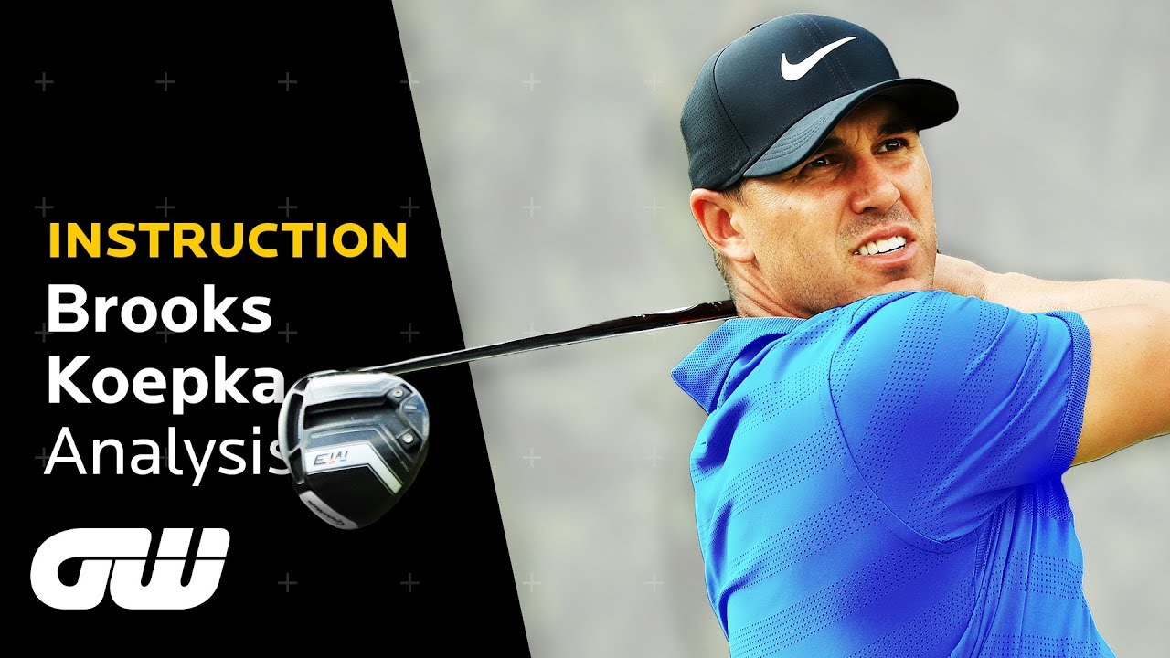 How Brooks Koepka CRUSHES Perfect Drives Every Time | Swing Analysis | Golfing World