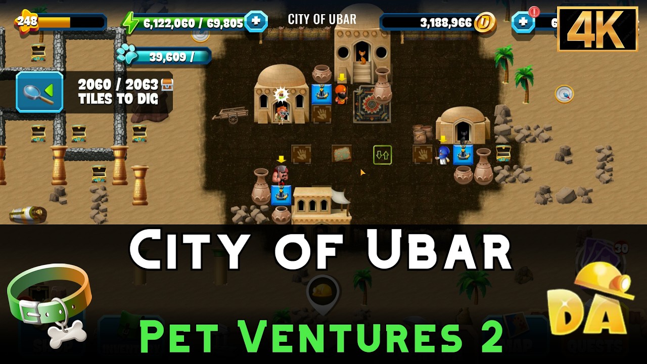City of Ubar | Pet Ventures 2 | Diggy's Adventure