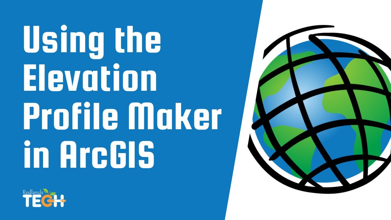 Using the Elevation Profile Maker in ArcGIS
