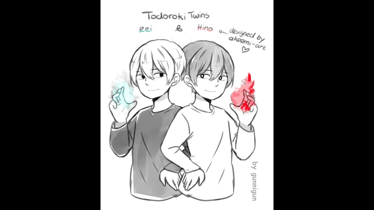 What if Deku and Todoroki Were Twins Redo