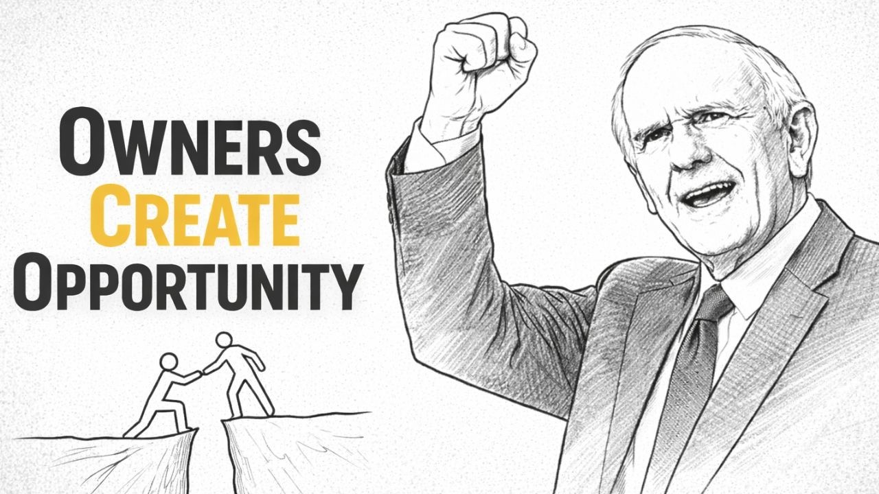 Stop Thinking Like a Worker, Start Thinking Like an Owner | Jim Rohn golden words
