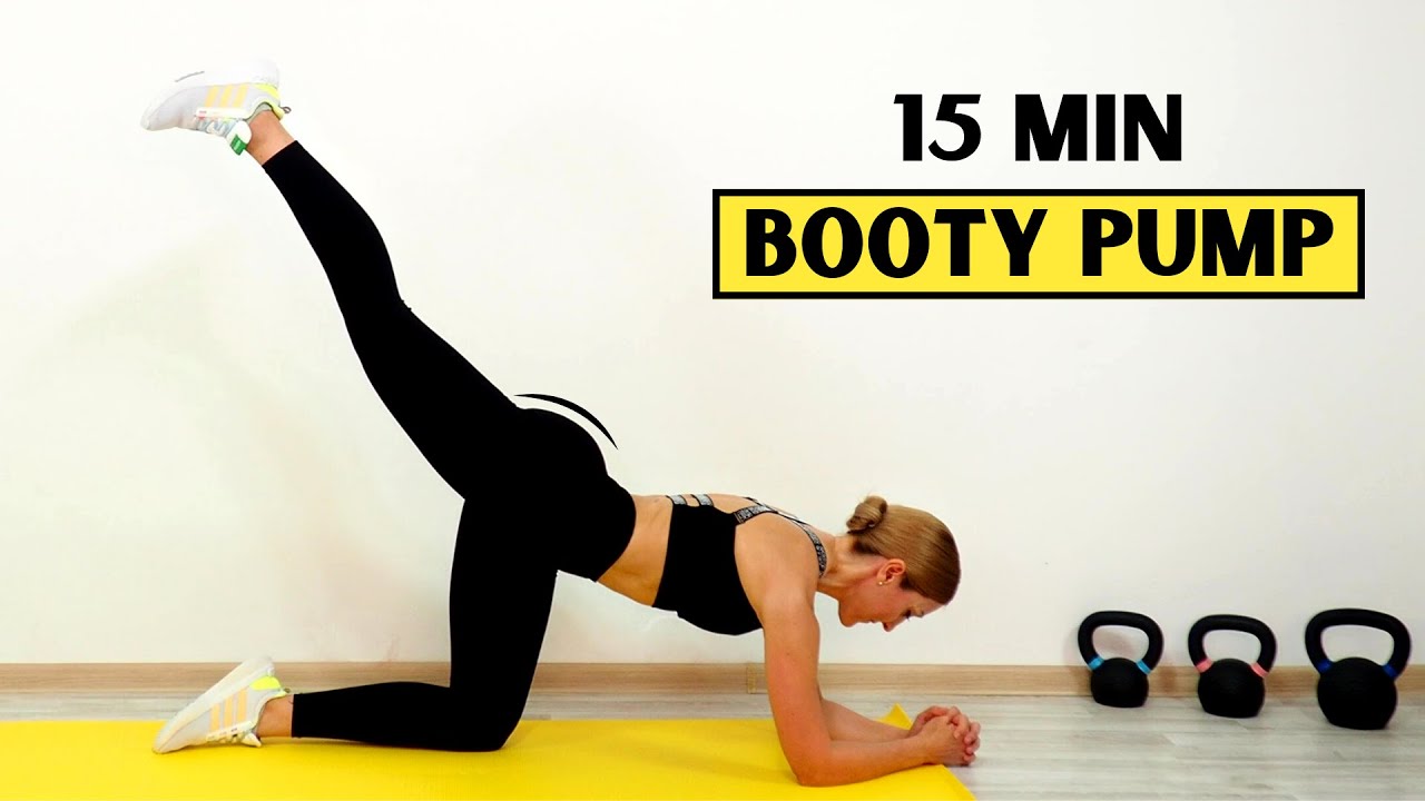 🔥15 Min Glute Workout🔥Intense Booty Burn🔥Hourglass Workout🔥No Equipment🔥No Repeat🔥
