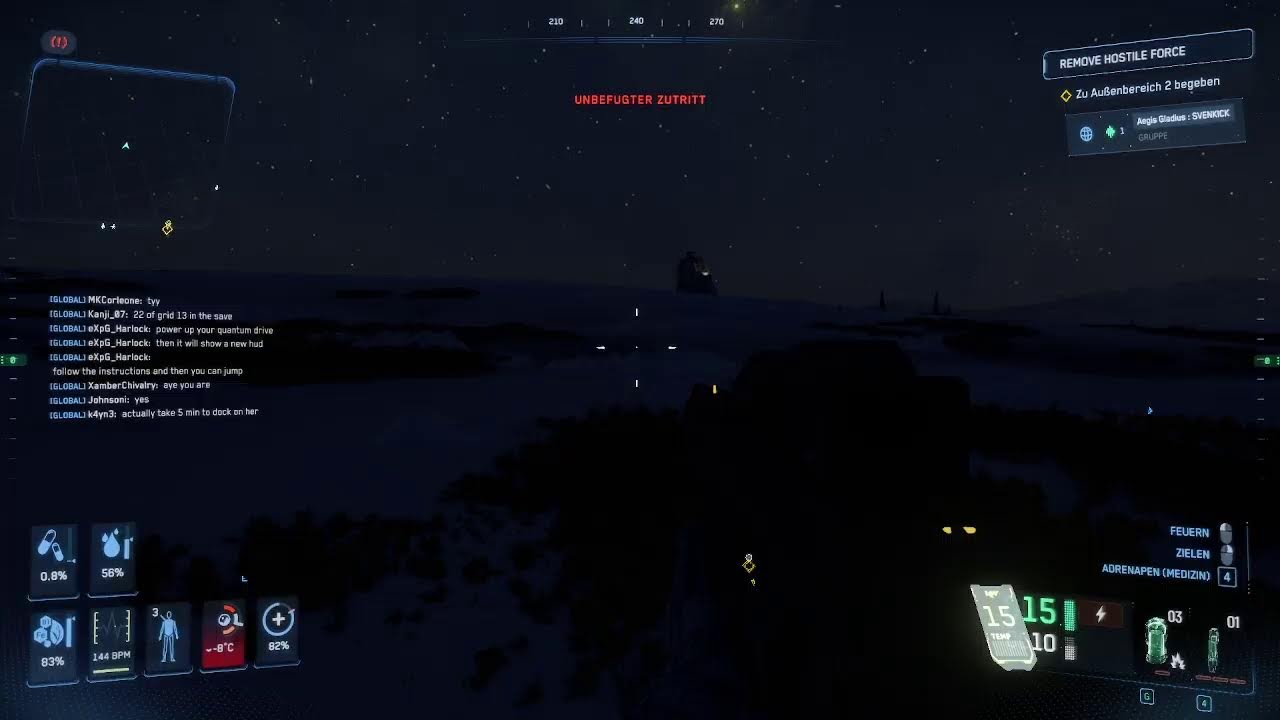 Star Citizen paar Kopfgelder einsacken und entspannt quatschen