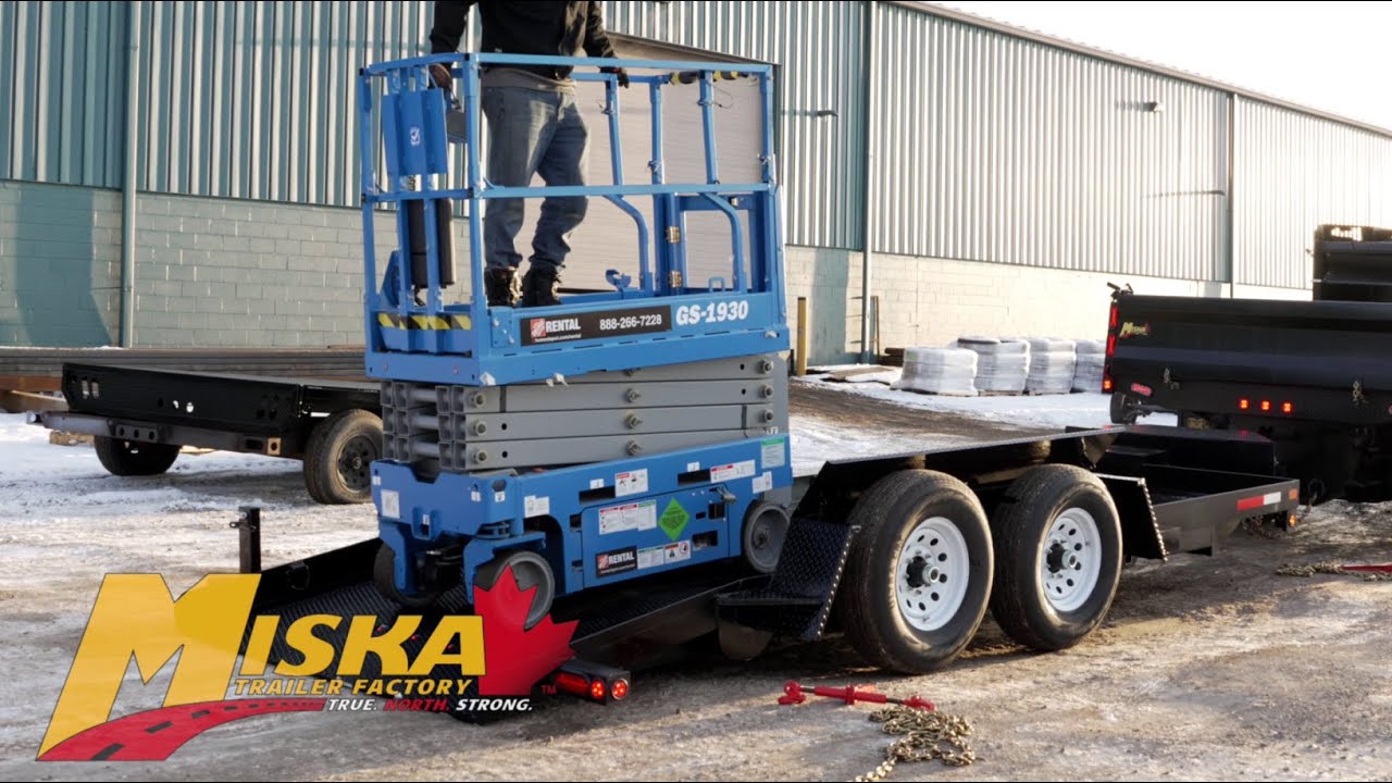 Miska Hydraulic Drop Deck Float Trailers | True. North. Strong.