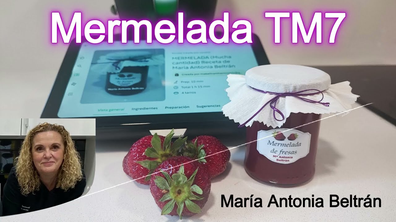 MERMELADA TM7 cómo preparar mucha cantidad con TM7
