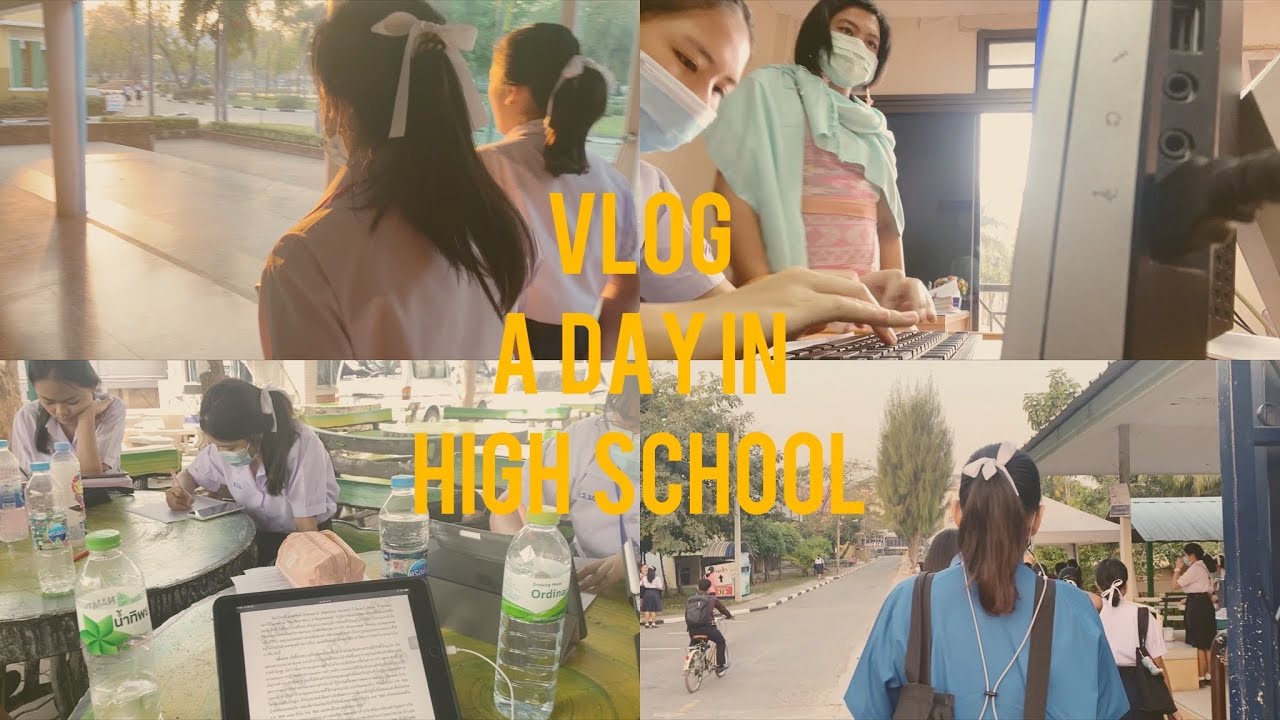 VLOG 1 Day in high school •โรงเรียนสุรนารีวิทยา• | ben ji