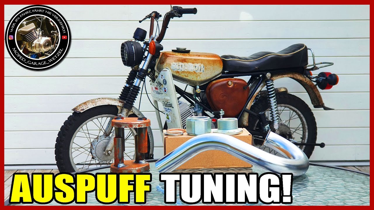 Simson Krümmer richtig abdichten❗ | Tuning AOA 1,5 Umbau❗