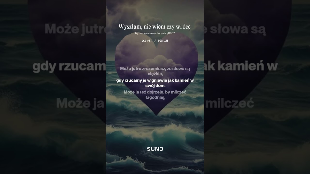 Wyszłam, nie wiem czy wrócę