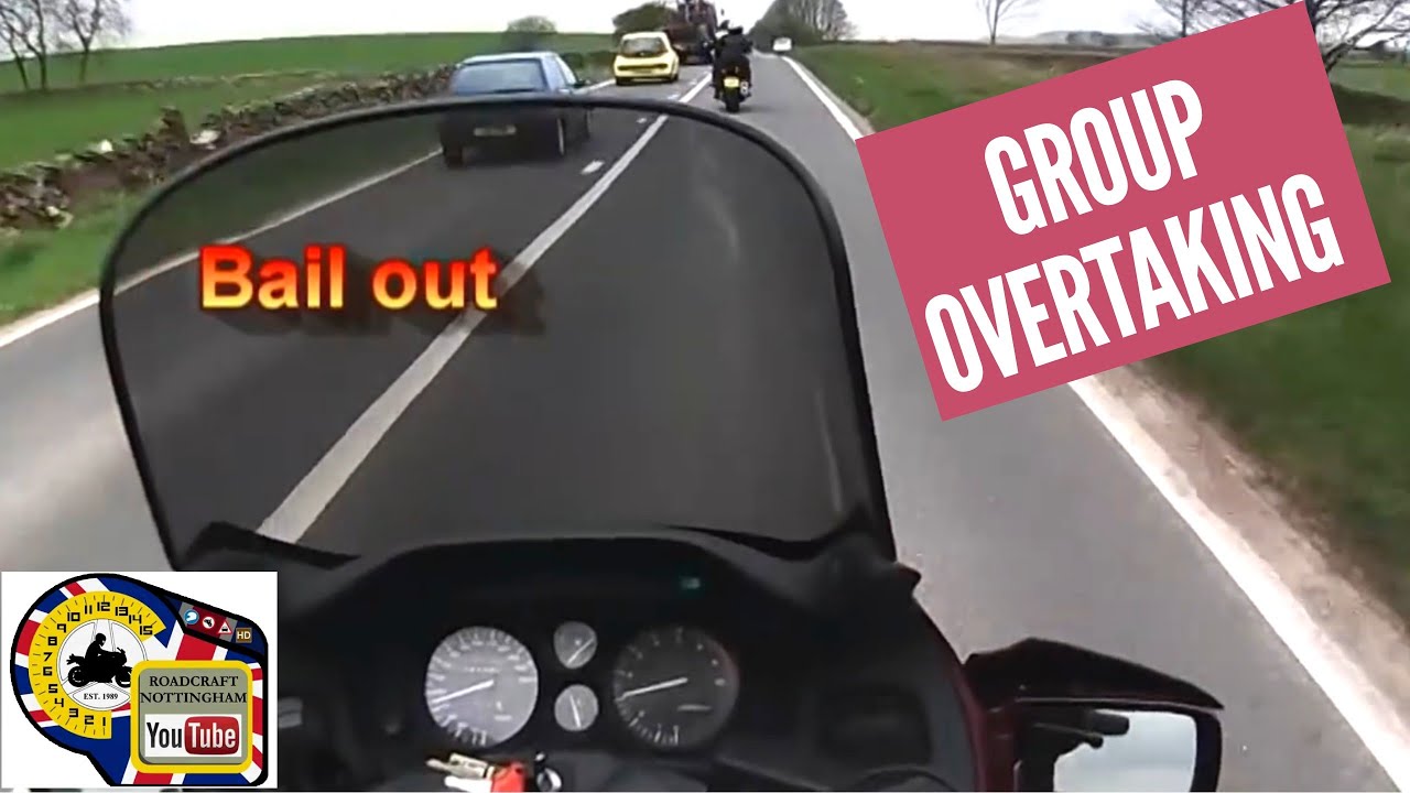 Motorcycle overtaking: How to overtake