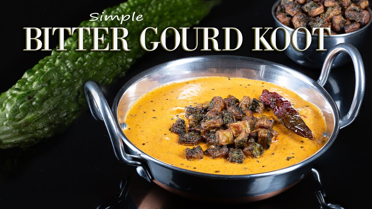 Karathe Koot Recipe | ಹಾಗಲಕಾಯಿ ಕೂಟ್ | Konkani Recipes | Simple Cooking With Radhika