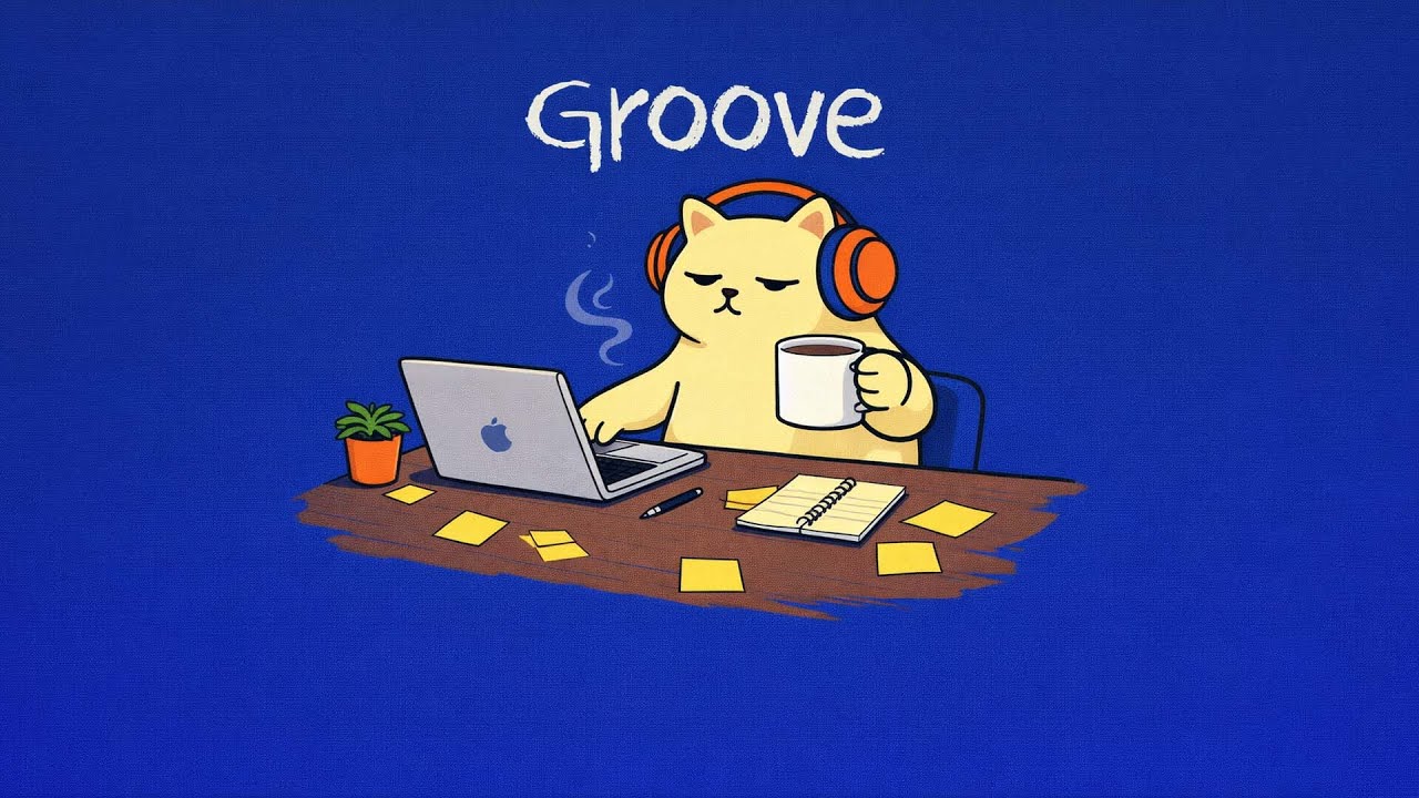 playlist on 📚 Study Fuel Groove | Pop-Funk Beats for 집중, Notes & Long Sessions ☕💻🎶
