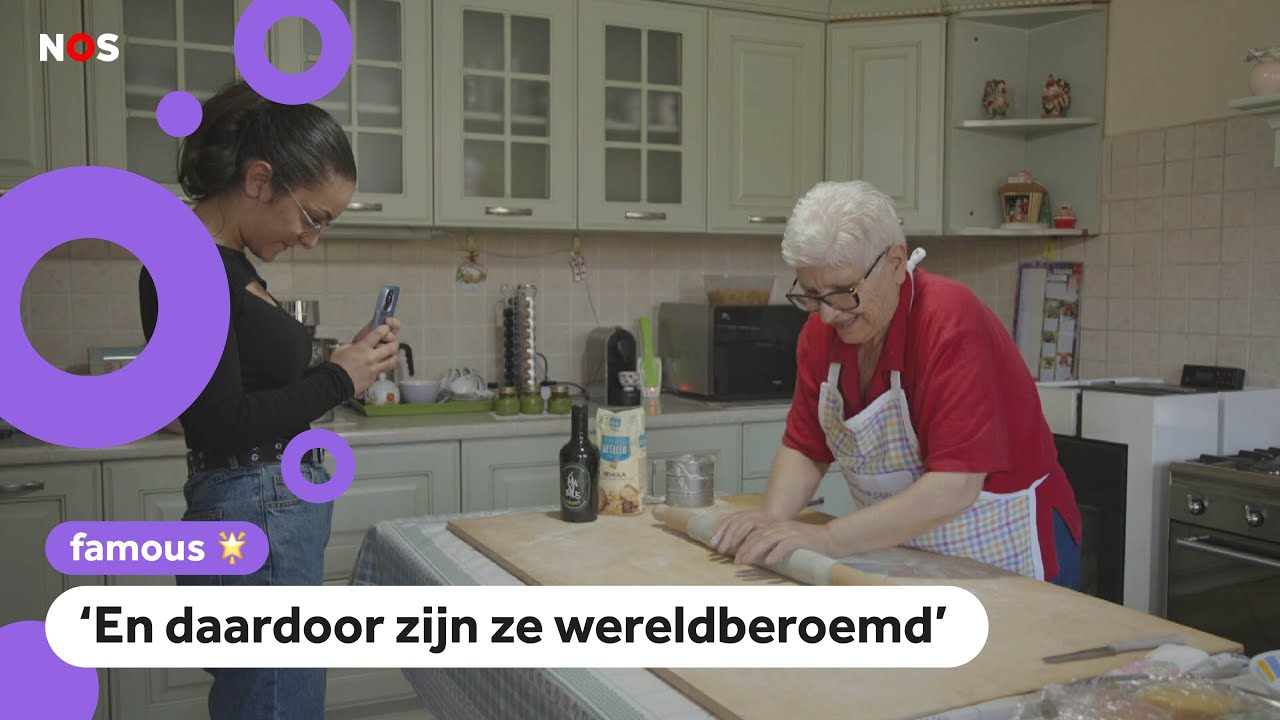 Smullen! Italiaanse oma's maken kookvideo's op social media