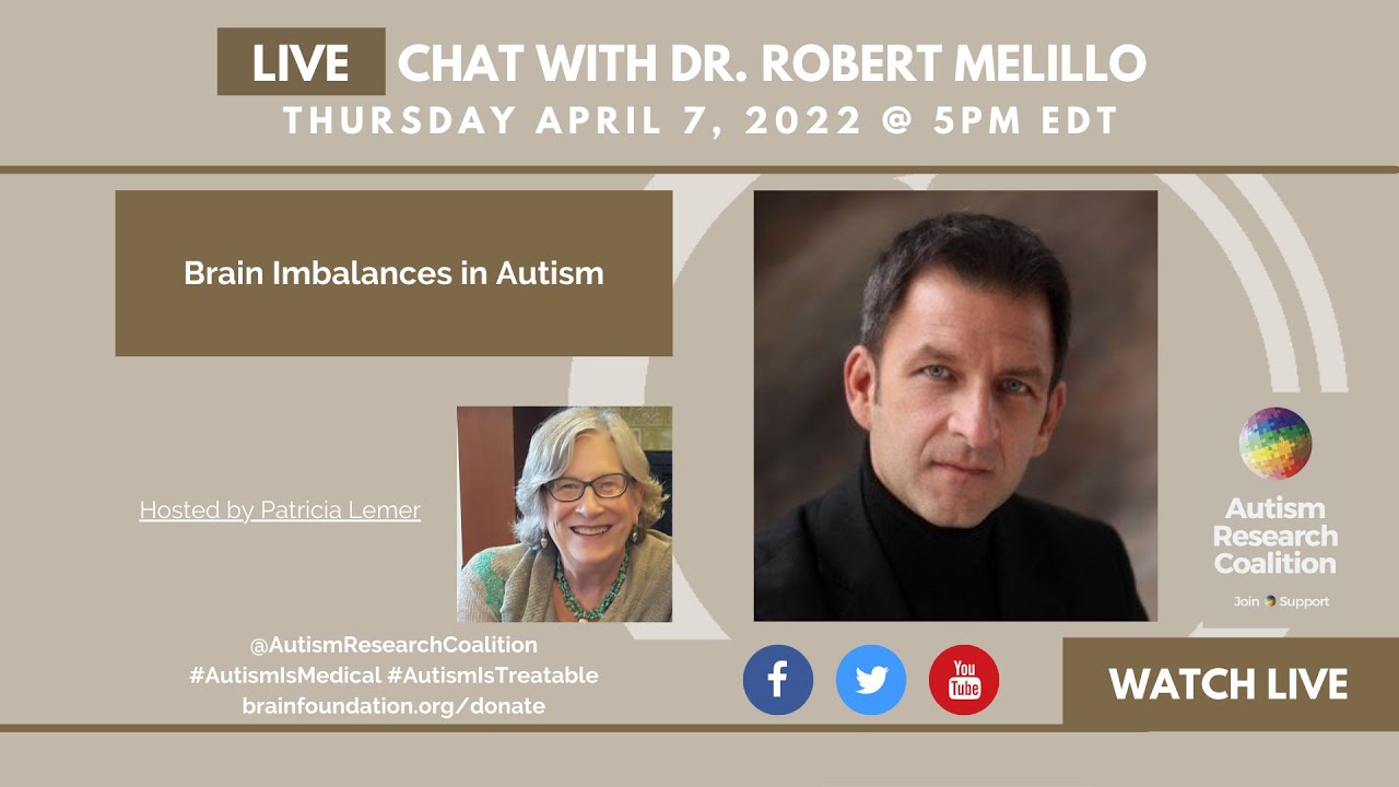 Live chat with with Dr. Robert Melillo