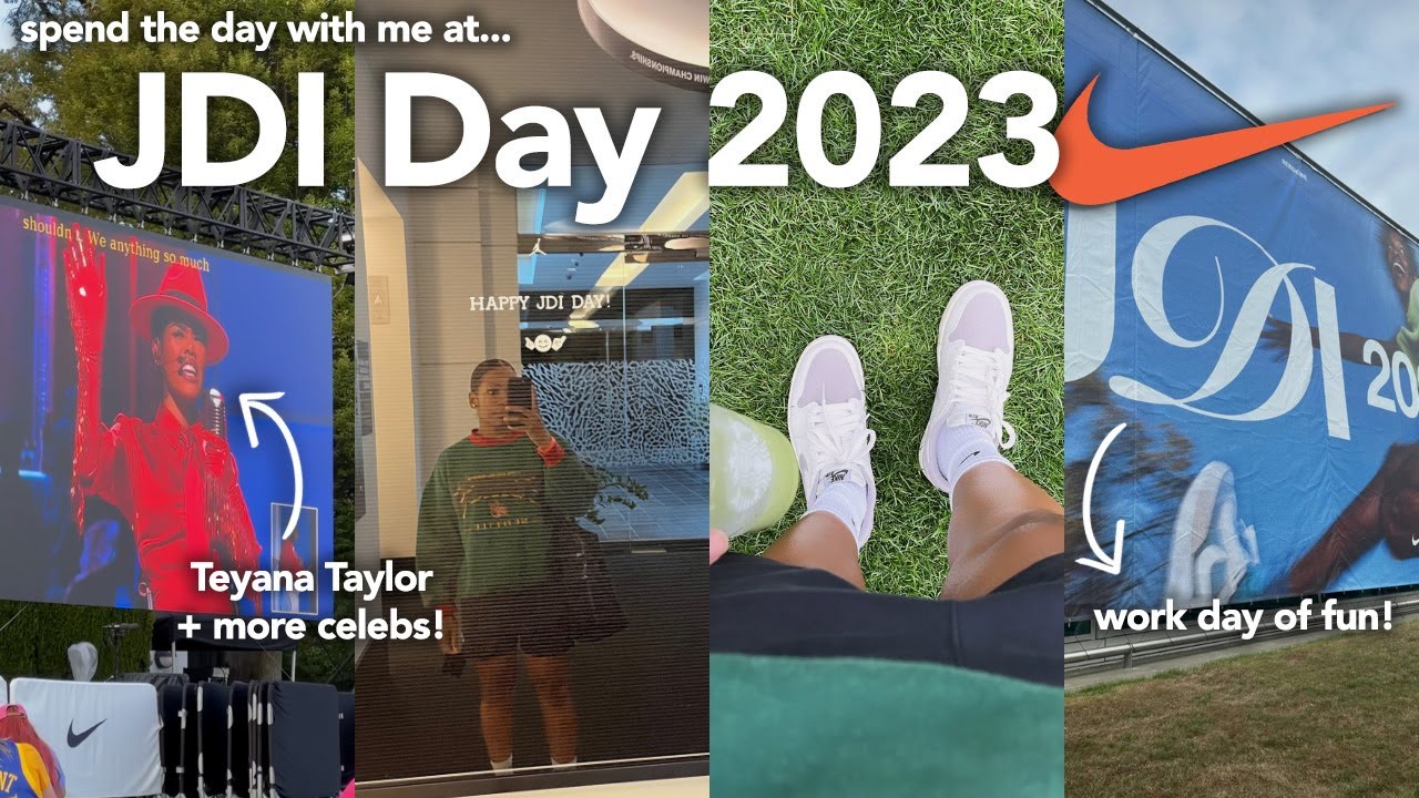 NIKE DIARIES VLOG: spend the day with me at NIKE WHQ JUST DO IT (JDI) DAY 2023 | Kori Maria