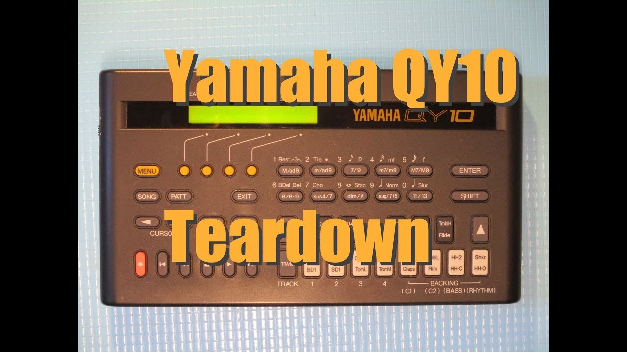 Teardown: A look inside the Yamaha QY10