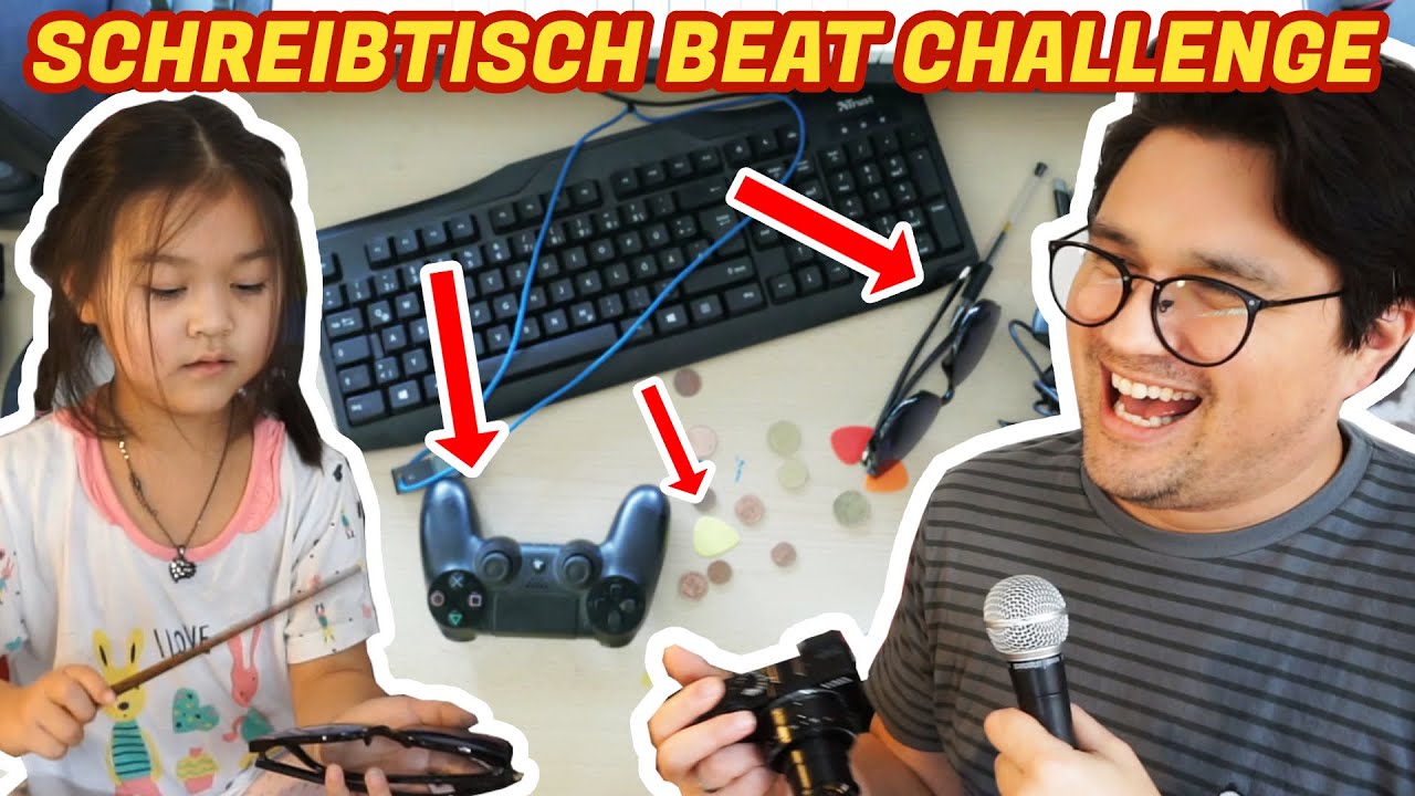 FIRE BEAT 🔥  bauen nur mit Schreibtisch Stuff #desktopchallenge | Vincent Lee
