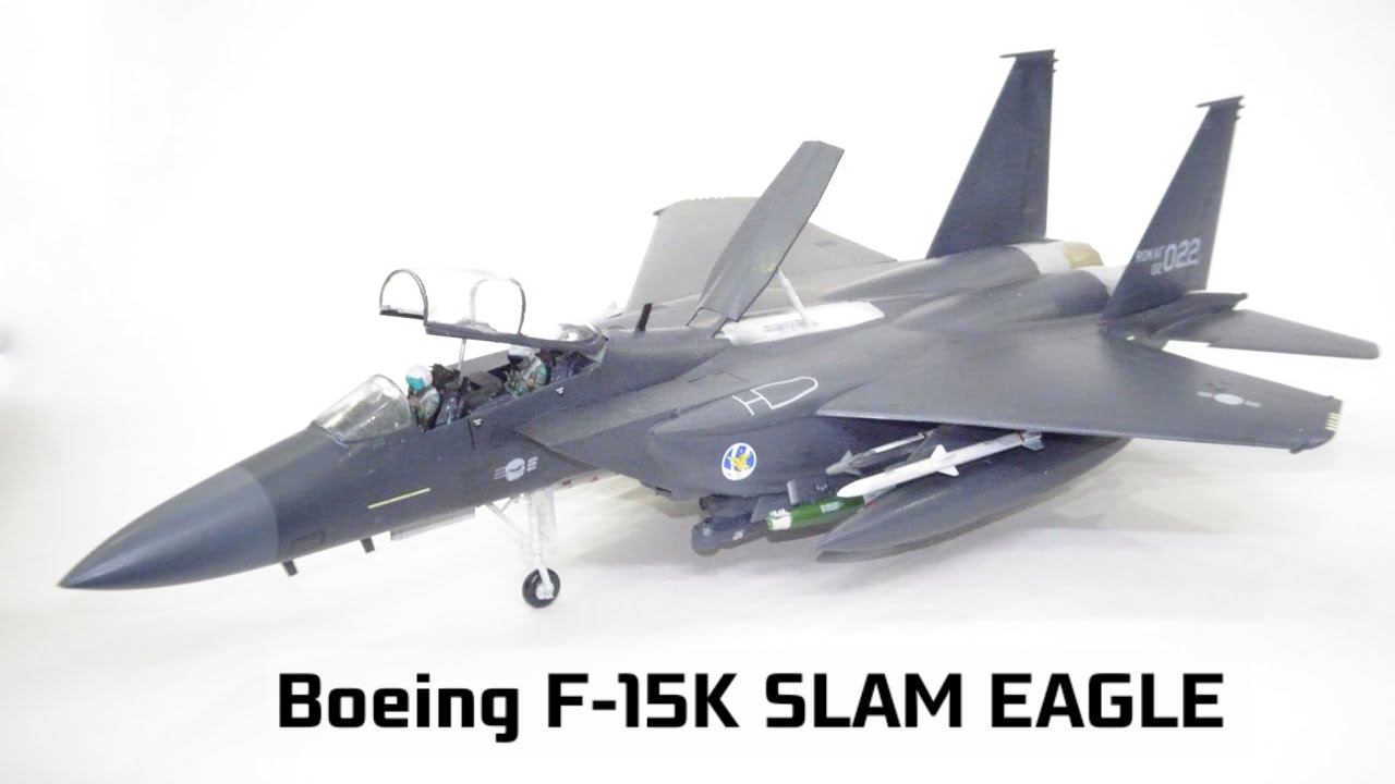 Academy 1/48 scale F-15K SLAM EAGLE || Full build video