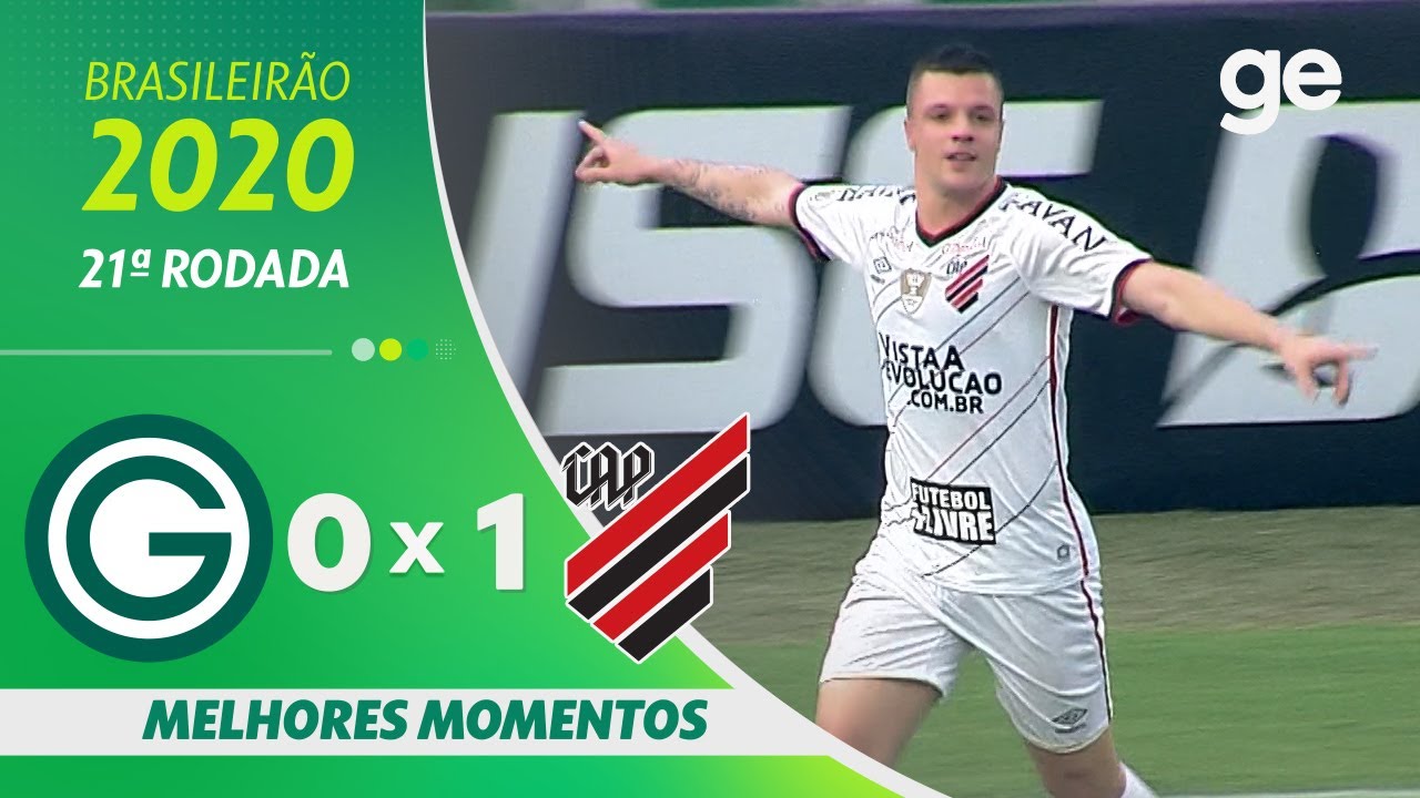 GOI&Aacute;S 0 X 1 ATHLETICO-PR | MELHORES MOMENTOS | 21&ordf; RODADA BRASILEIR&Atilde;O 2020 | ge.globo