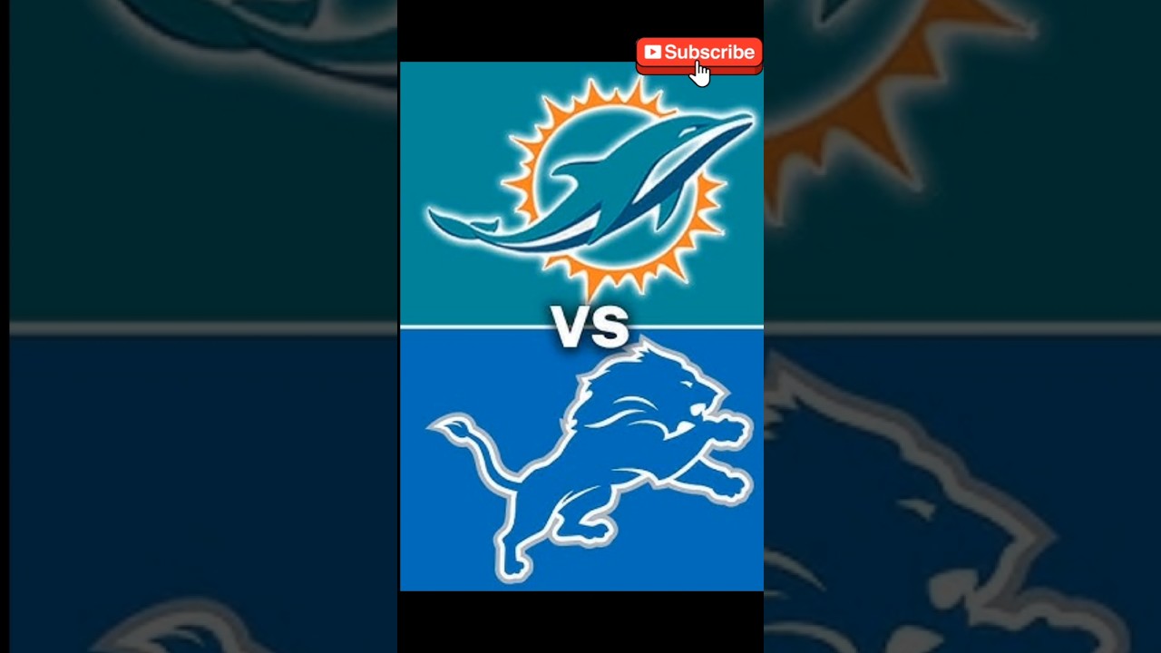 NFL Preseason week 3 Features Dolphins at Lions 