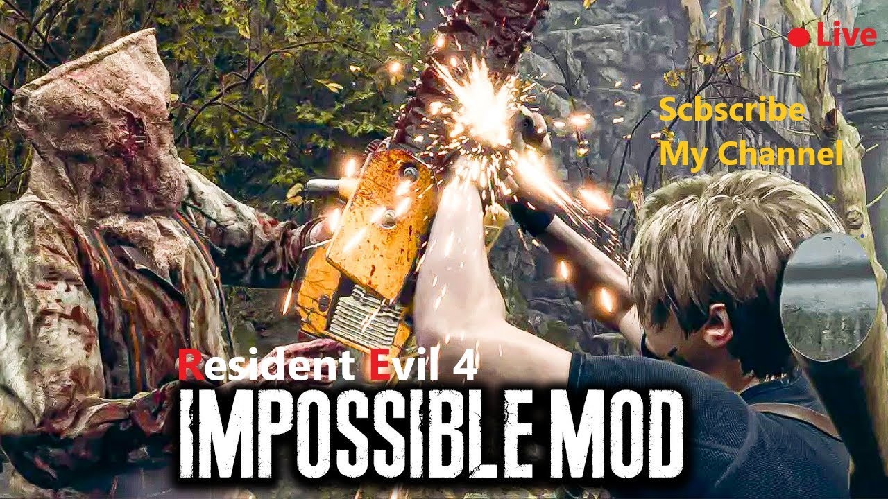 RESIDENT EVIL 4 IMPOSSBILE MOD LIVE STREAMING