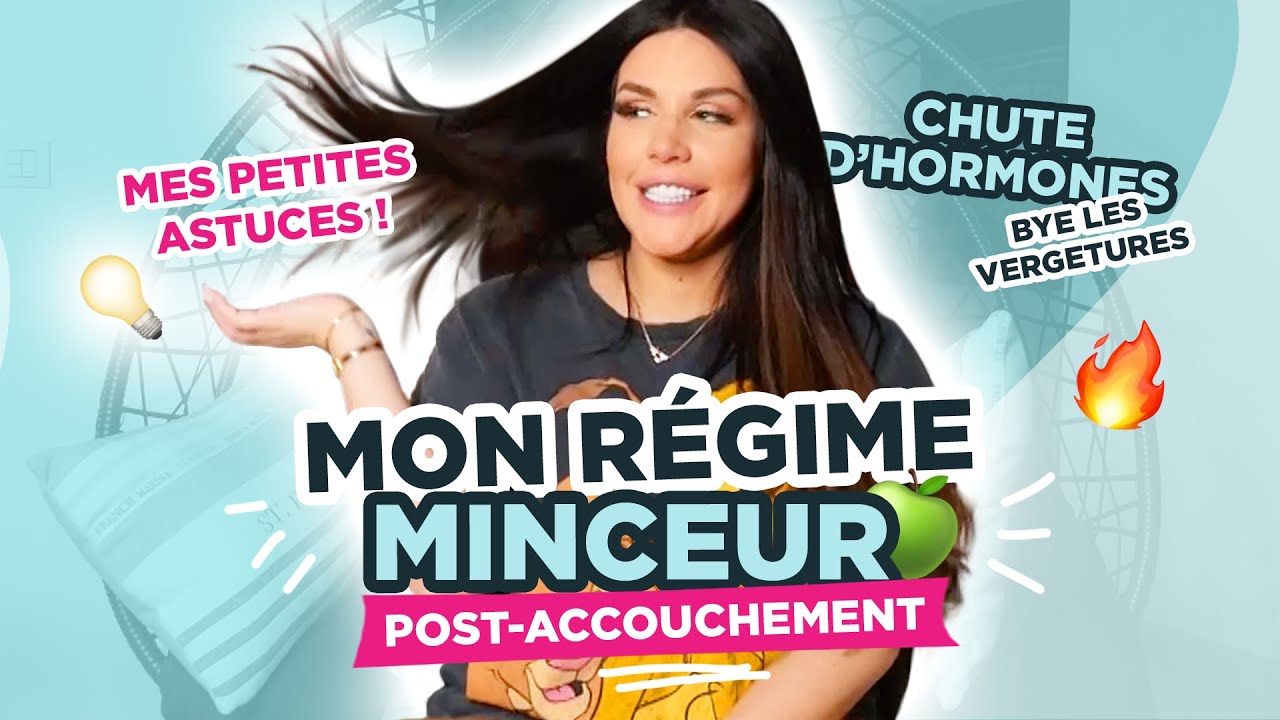 MON R&Eacute;GIME MIRACLE 😱 POST-ACCOUCHEMENT - LAULAUBABYSHOW