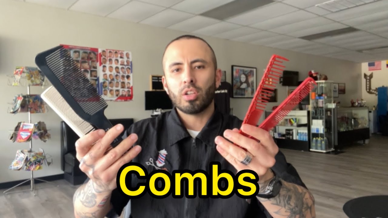 You should have these * 4 types of Combs* on your station ( barber advice) 