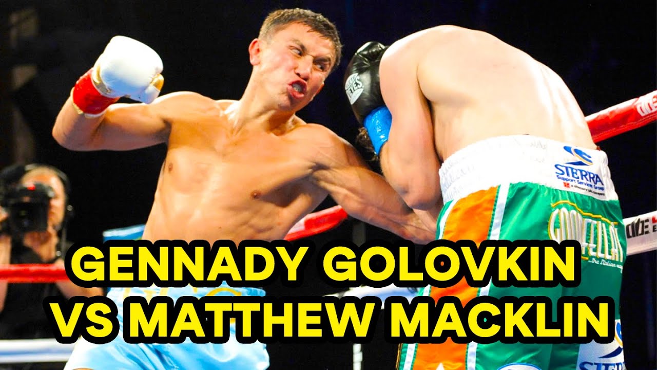 Gennady Golovkin VS Matthew Macklin Full Highlight HUGE BODY SHOT KNOCKOUT