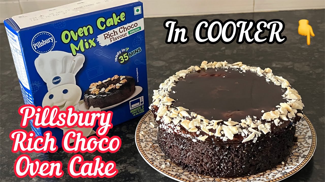 Pillsbury Rich Choco Oven Cake Mix | Pillsbury Rich Choco Oven Cake in Cooker | Pillsbury Cake Mix