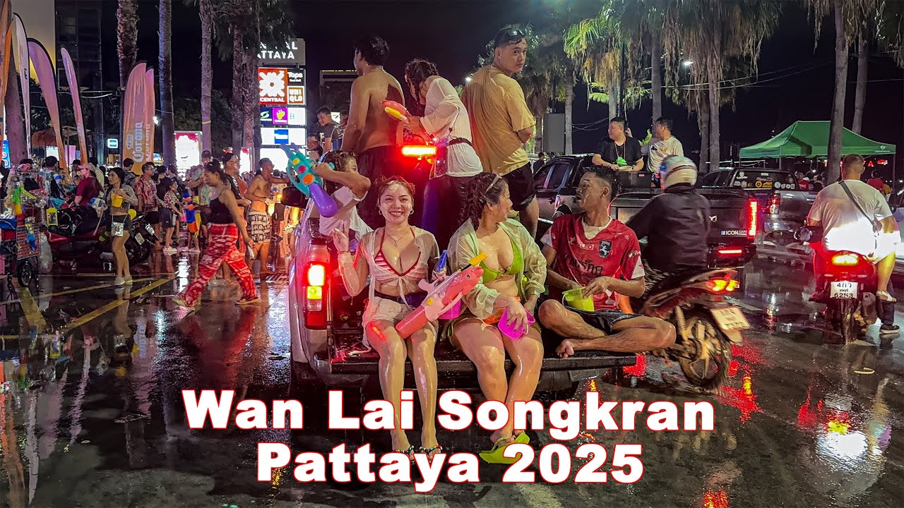 Wan Lai Songkran Pattaya 2025 - 18 April 2025