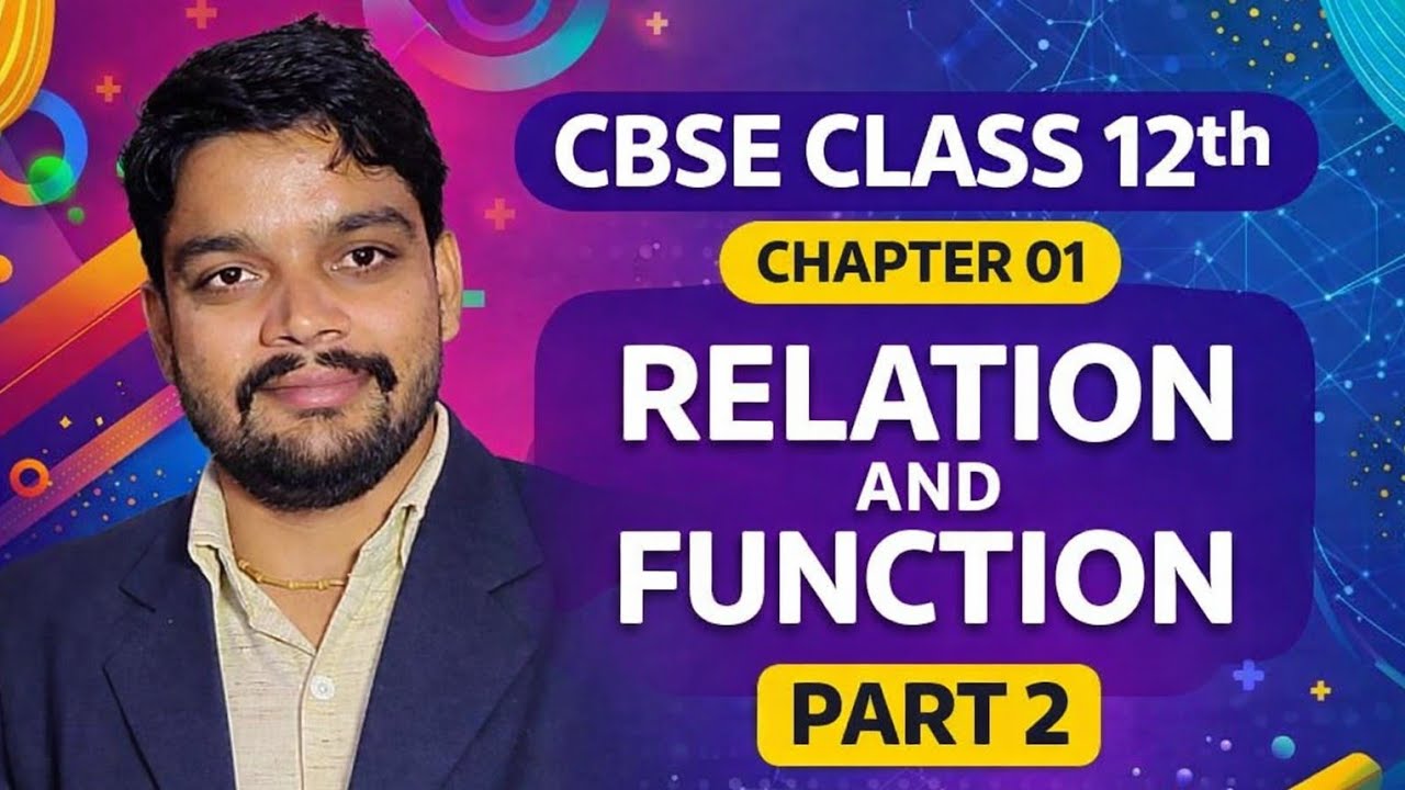 NCERT class 12th lesson function chapter first